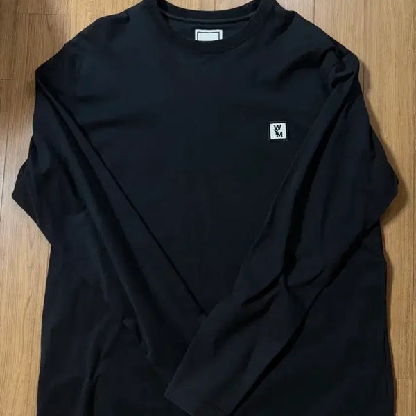 [BUNJANG] Wooyoungmi Back Logo Long Sleeve Black / [50] 우영미 백로고 롱슬리브 블랙