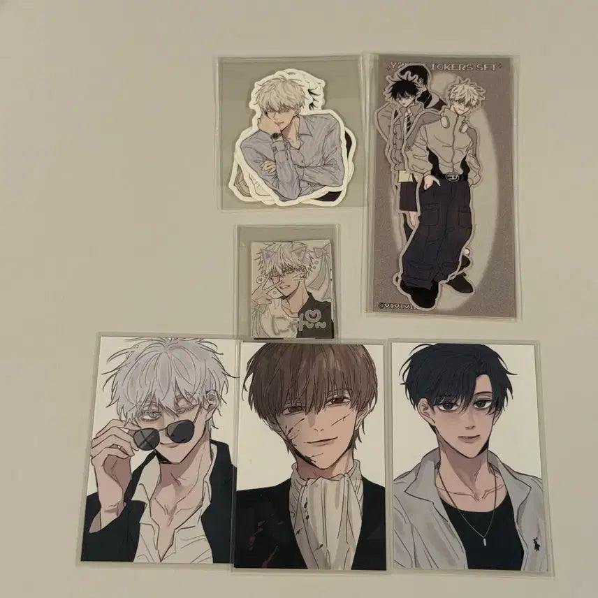 [BUNJANG] Jujutsu Kaisen Y2K Sticker Set / 주술회전 이거존맛 y2k 조각스티커 증사티커