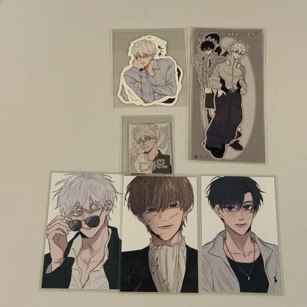 [BUNJANG] Jujutsu Kaisen Y2K Sticker Set / 주술회전 이거존맛 y2k 조각스티커 증사티커
