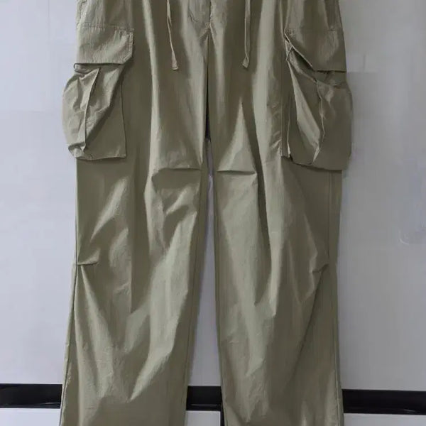 [BUNJANG] Matinkim Cargo Cotton Pants Khaki / 마뗑킴 카고 코튼 팬츠 카키