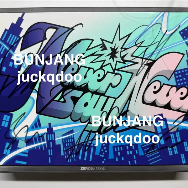 [BUNJANG] ZeroBaseOne Signed Album / 제로베이스원 친필싸인앨범 zerobaseone signed album