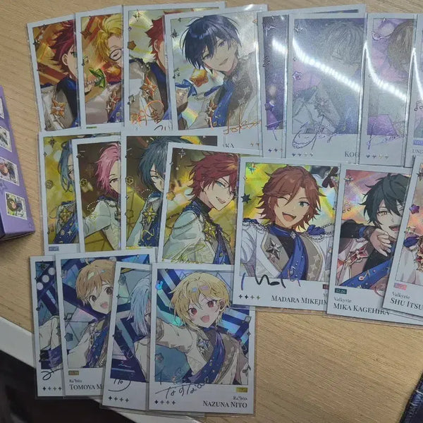 [BUNJANG] Ensemble Stars! Mob Fun Popup Polaroid B Box Bundle (Excluding Yusei-tai) / 앙스타 모펀 팝업 폴라로이드 B 박스 일괄 (유성대 제외)