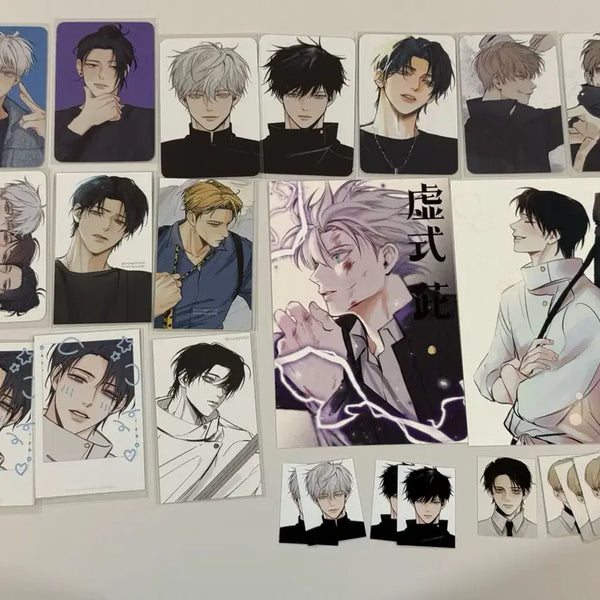 [BUNJANG] Jujutsu Kaisen Gojo Yuta Toge Megumi Photocard Set / 주술회전 영오님 포토카드 포카 엽서 증명사진 증사 고죠 유타 토게 메구미