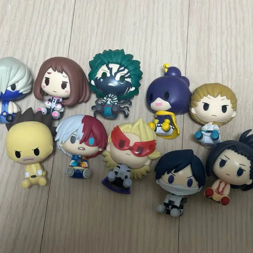 [BUNJANG] My Hero Academia Ichiban Kuji Chokonokko Bundle Set (Deku, Todoroki, Uraraka, etc.) / 히로아카 제일복권 A반(미도리야, 토도로키, 우라라카 등) 초코노코 일괄