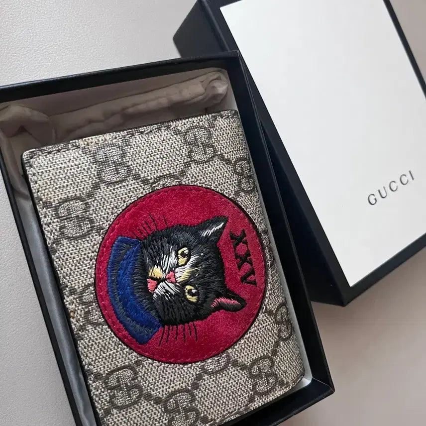 [BUNJANG] Gucci Mystic Cat Bifold Wallet / 정품) 구찌 미스틱캣 반지갑