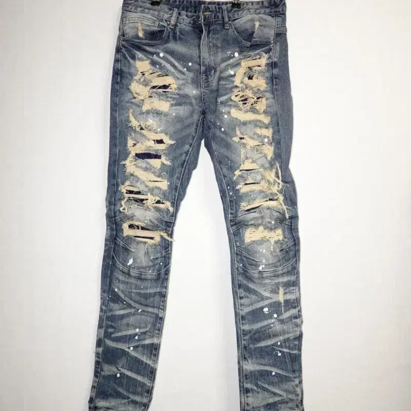 [BUNJANG] Smoke Rise Heavy Repair Jeans / smoke rise - Heavy Repair Jeans32