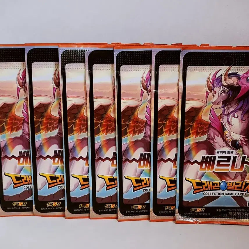 [BUNJANG] Dragon Village V.19 Barna Card Pack / 고전 드래곤빌리지 v.19 베르나 카드팩