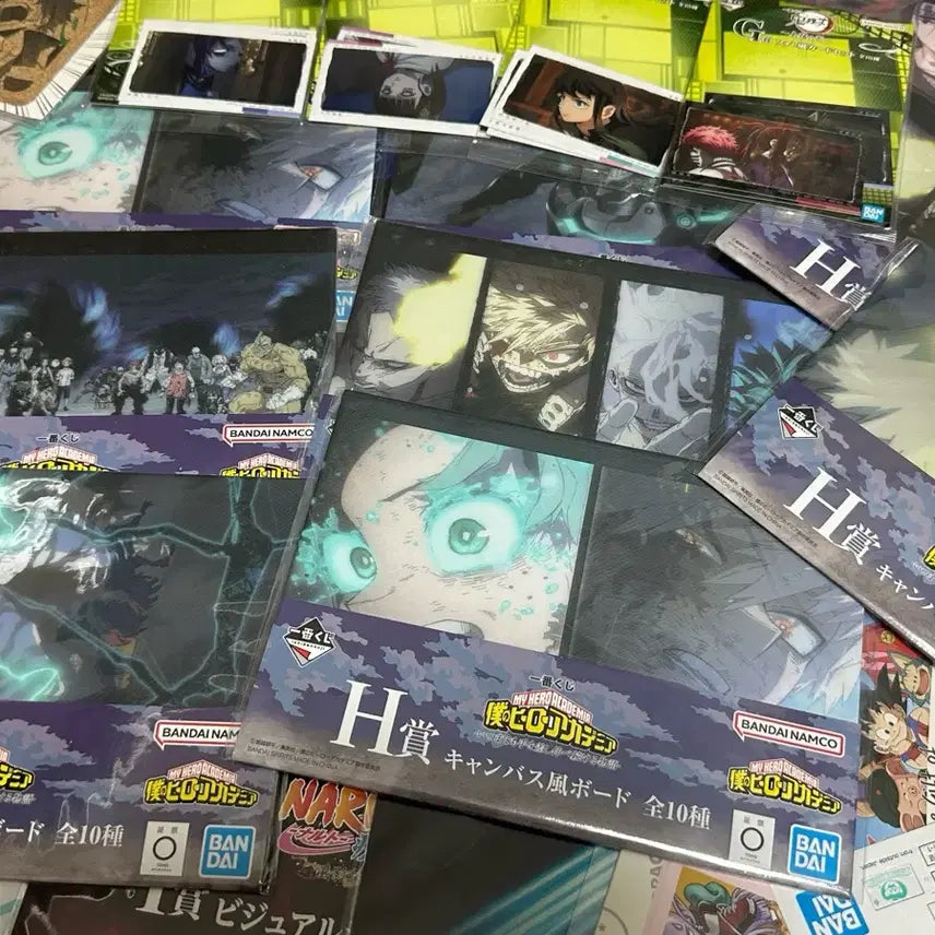 [BUNJANG] Ichiban Kuji Assorted Anime Prize Bundle (60+ Items) / 히로아카, 나루토, 귀멸의 칼날, 블리치, 드래곤볼 제일복권 하위상 60개 이상 일괄 판매