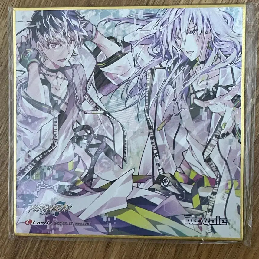 [BUNJANG] Idolish Seven TRIGGER Re:vale Duplicate Original Art Bonus Clear Shikishi / 아이나나 리바레 복제원화 특전 클리어 색지