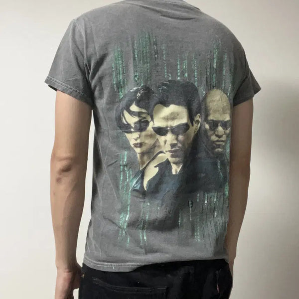 [BUNJANG] Vintage Matrix Movie T-Shirt / 빈티지 매트릭스 무비 티셔츠-c006