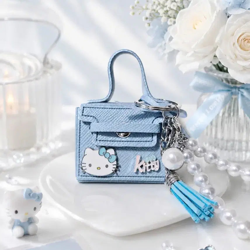 [BUNJANG] Sanrio Hello Kitty Airpods Case Mini Bag Keychain Coin Purse / (새상품) 헬로키티 에어팟 케이스 미니백 키링 동전지갑