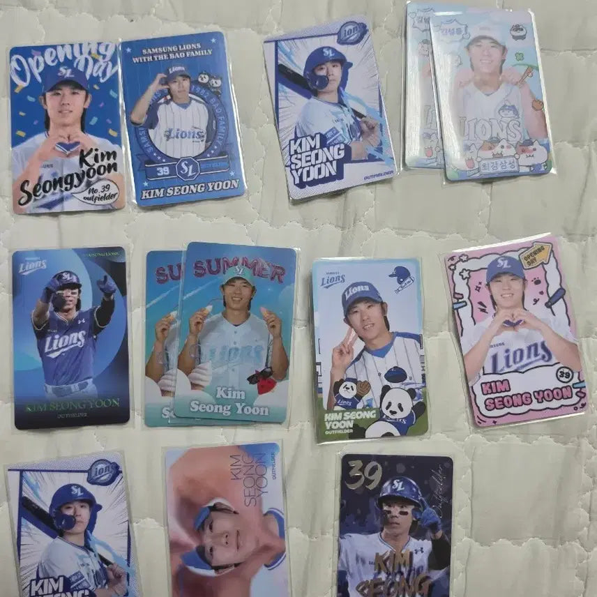 [BUNJANG] Samsung Lions Kim Sung-yoon Baseball Card / 삼성라이온즈 김성윤 선수 포토카드 양도합니다