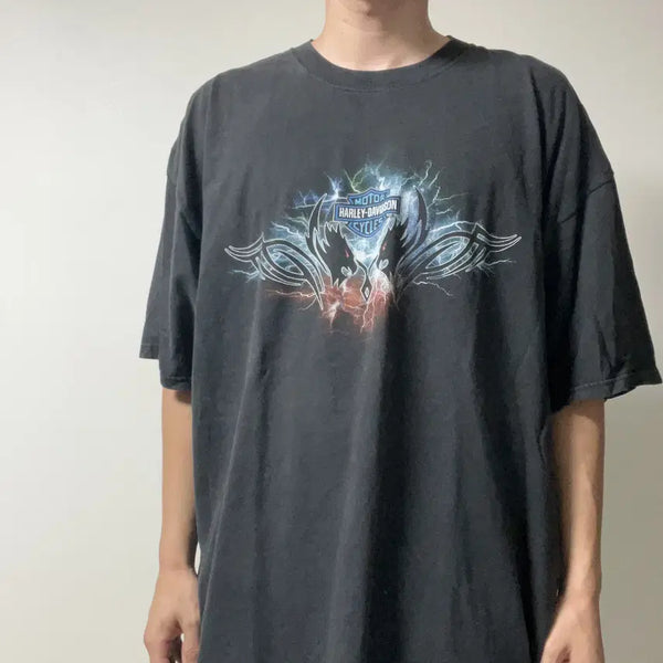 [BUNJANG] Vintage Harley-Davidson T-Shirt / 빈티지 할리데이비슨 티셔츠-c006