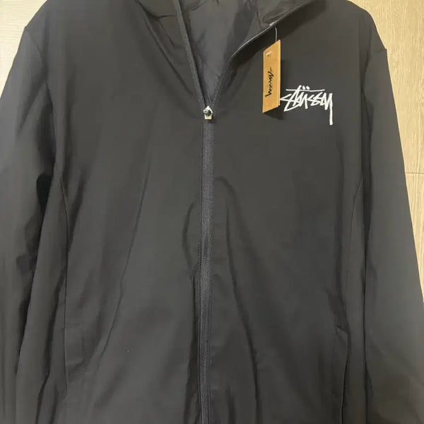 [BUNJANG] Stussy Windbreaker Black / 스투시 바람막이 블랙