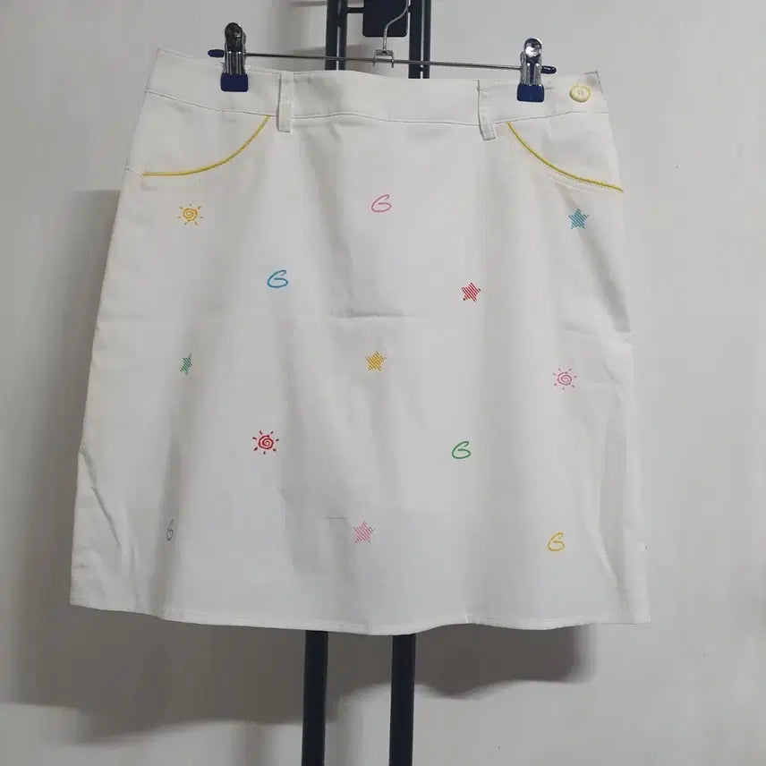 [BUNJANG] Greenjoy Golf Skort White / 29인치 그린조이 골프 치마바지 화이트