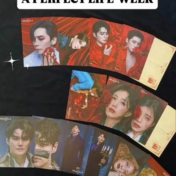 [BUNJANG] Dracula Character Cut Postcard - Kim Hwan Hee / 드라큘라 캐릭터 컷 엽서
