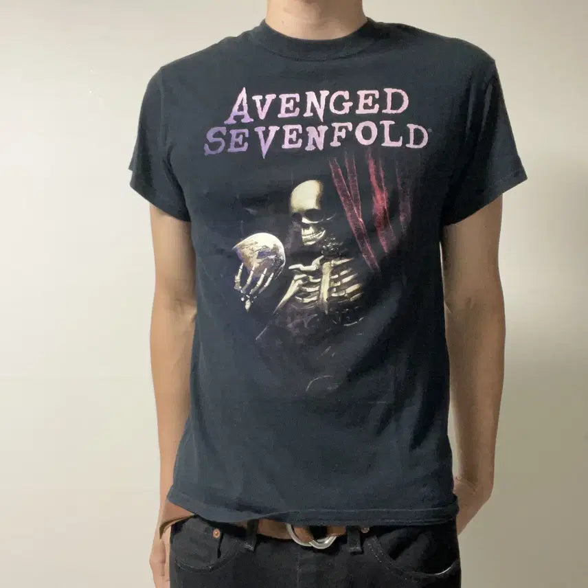 [BUNJANG] Vintage Avenged Sevenfold Band T-Shirt / 빈티지 어벤지드세븐폴드 밴드 티셔츠-c006
