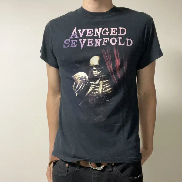 [BUNJANG] Vintage Avenged Sevenfold Band T-Shirt / 빈티지 어벤지드세븐폴드 밴드 티셔츠-c006