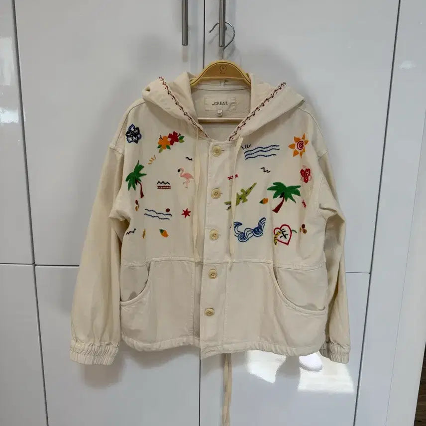 [BUNJANG] The Great Embroidered Jumper / 더그레잇 자수점퍼