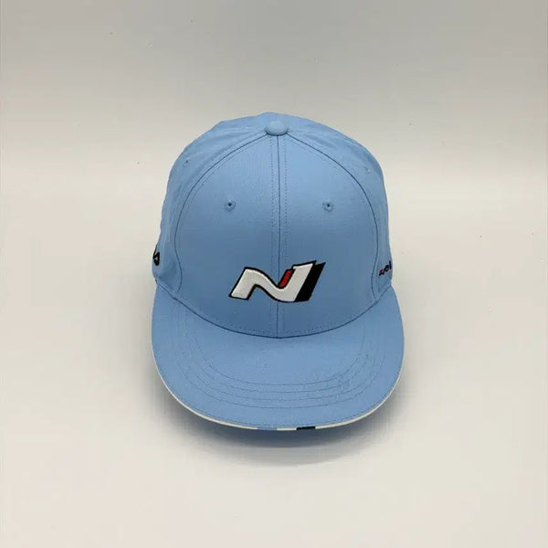 [BUNJANG] Hyundai N x Fila Performance Blue Snapback Hat / [F] 2019 현대 N x 휠라 콜라보 퍼포먼스 블루 스냅백 모자