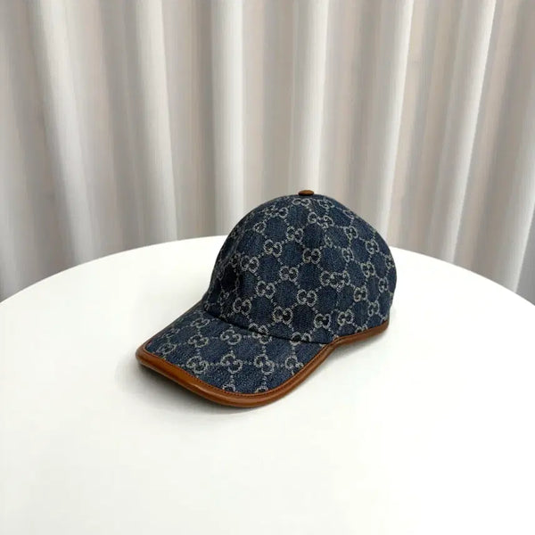 [BUNJANG] Gucci GG Denim Baseball Cap / [L] 구찌 GG 데님 볼캡
