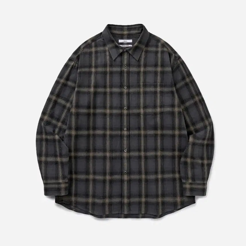 [BUNJANG] CAMIA Flannel Ombre Shirt L / 카미아 플란넬 옴브레 셔츠L