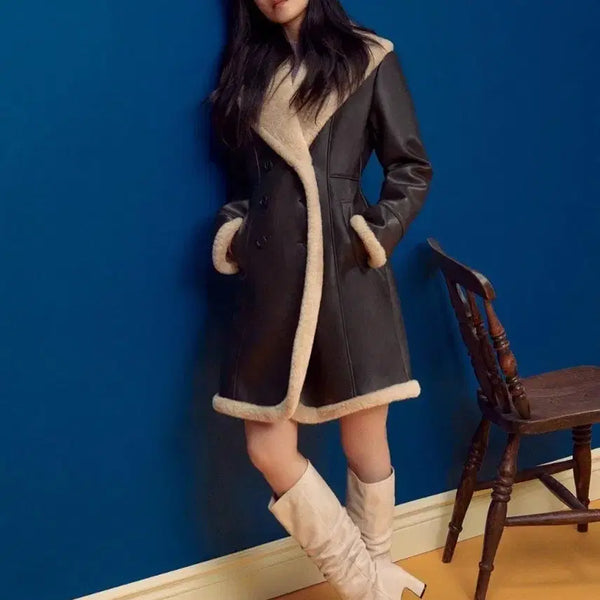 [BUNJANG] It MICHAA Kim Tae-ri Shearling Coat / (원가 70)새상품) 잇미샤 김태리 무스탕