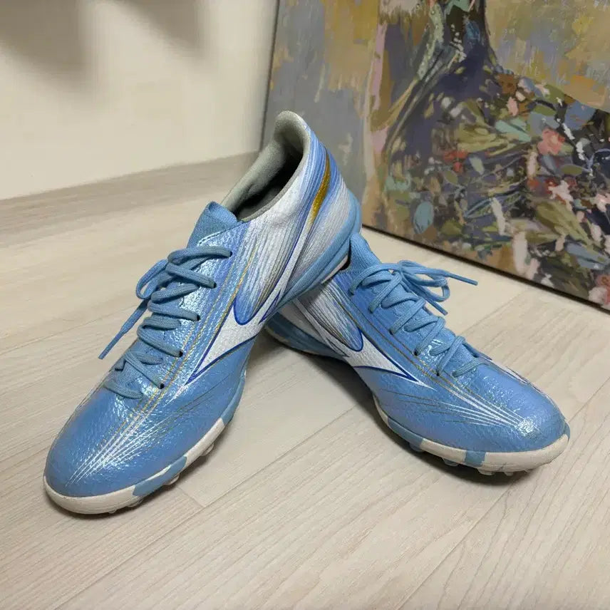[BUNJANG] Mizuno Alpha 3 Football Boots / 미즈노 알파3 엘리트 as 스카이블루