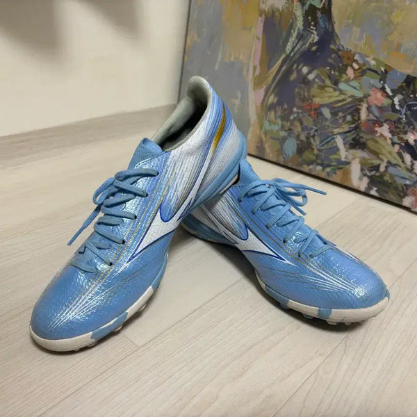 [BUNJANG] Mizuno Alpha 3 Football Boots / 미즈노 알파3 엘리트 as 스카이블루