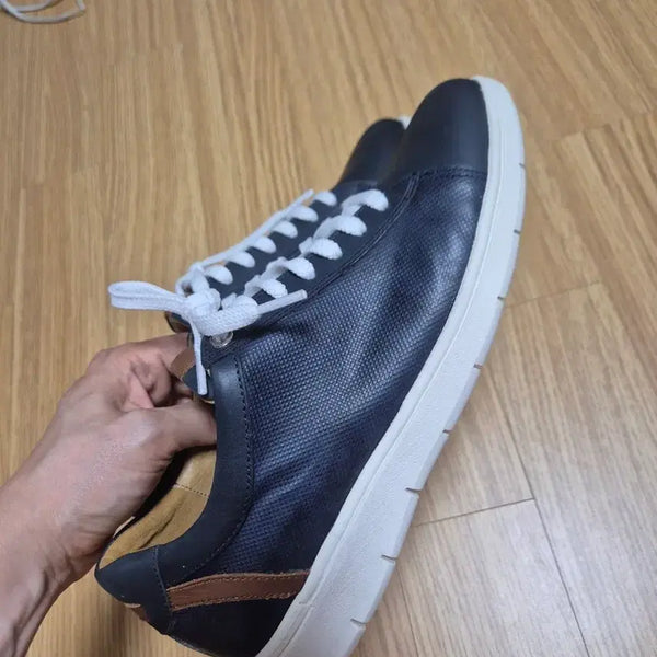 [BUNJANG] Sera Homme Leather Men's Sneakers / 세라옴므 소가죽 남자 스니커즈 신발 1회 착용