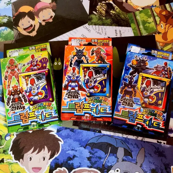 [BUNJANG] Classic Cardfight!! Vanguard Trump Card 3-Type Set Bundle / 고전 골판지전사 트럼프 카드 3종 세트 일괄