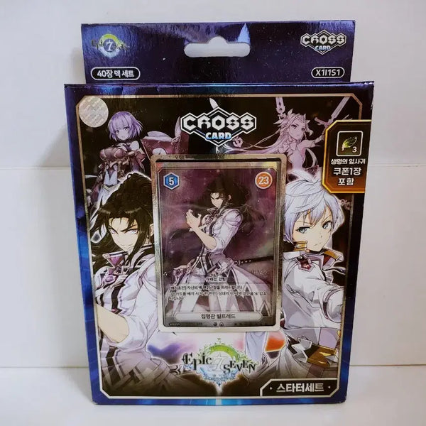 [BUNJANG] Epic Seven Cross Card Game Starter Set / 에픽세븐 크로스 카드 게임 스타터 세트
