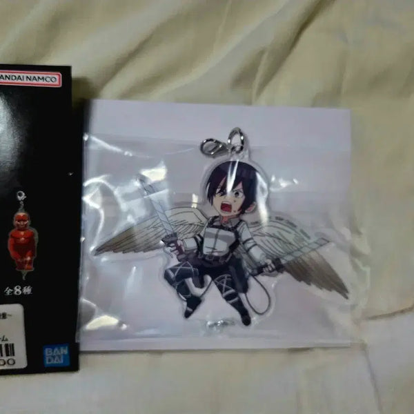 [BUNJANG] Attack on Titan Mikasa Ackerman Acrylic Charm Keychain / 진격거 미카사 아크릴 참 키링