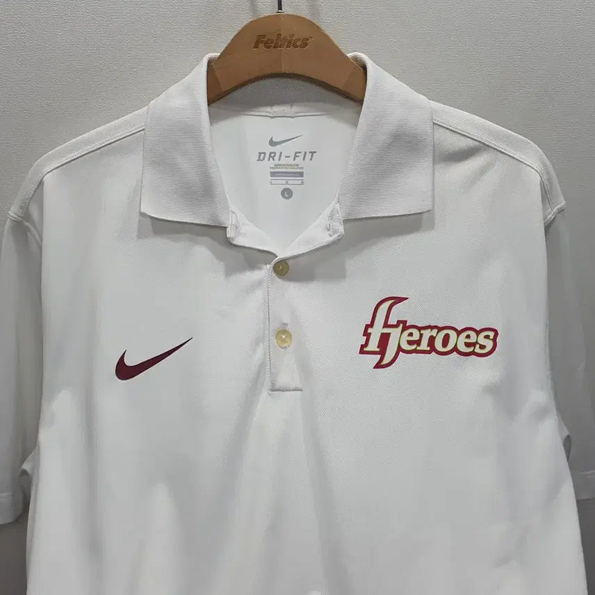 [BUNJANG] Nike Nexen Heroes Baseball Short Sleeve T-Shirt (L) / 나이키 넥센히어로즈 반팔 L사이즈 100정도