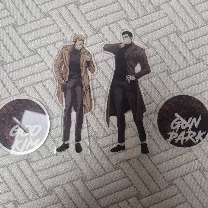 [BUNJANG] Lookism (외지주) Jong Gun & Jun Goo Acrylic Standee Bundle / 외지주 종건 준구 아크릴 스탠드 일괄!