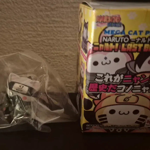 [BUNJANG] Mega Cat NyaRuto Kakashi Guy Set / 나루토 메가캣 냐루토 카카시 가이 세트 미개봉