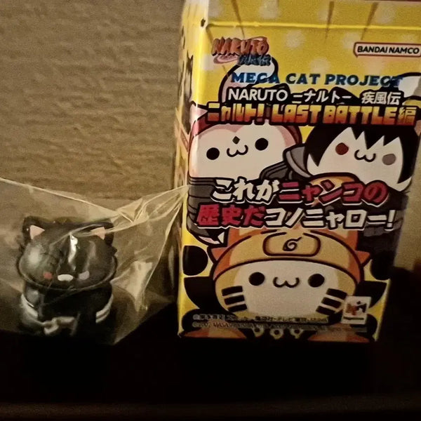 [BUNJANG] Megacat NyaRuto Obito & Guy Set (Sealed) / 나루토 메가캣 냐루토 오비토 가이 세트 미개봉