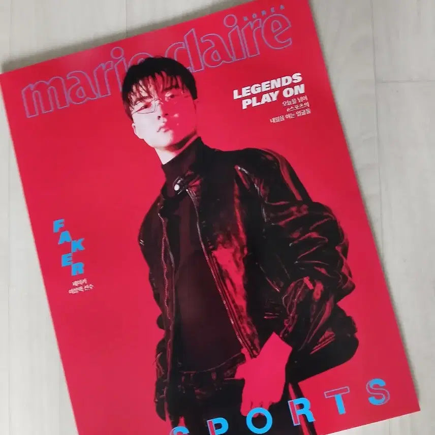 [BUNJANG] Marie Claire August 2026 Issue Esports Special Faker Gumayusi / 마리끌레르 2026.08월호 페이커 구마유시 알파드라이브원 이채영 이나경