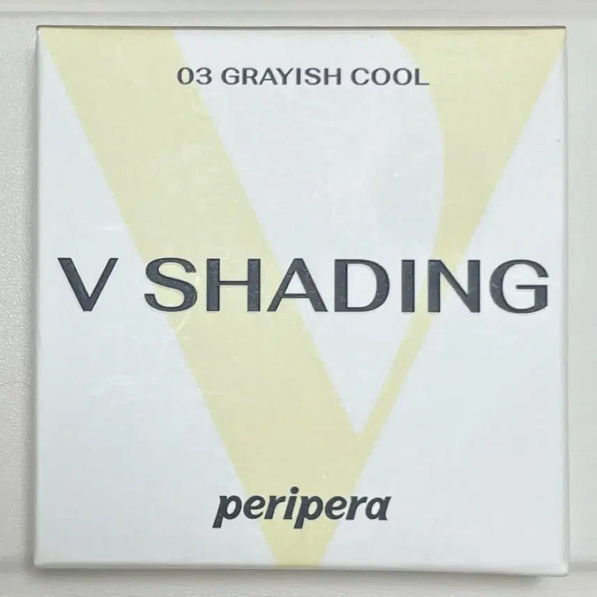 [BUNJANG] Peripera V Shading 03 Grayish Cool / [새상품] 03그레이쉬 쿨 페리페라 브이 쉐딩