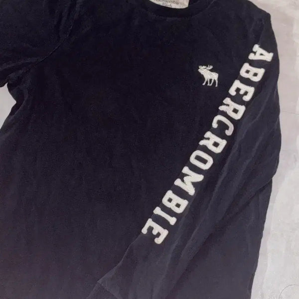 [BUNJANG] Abercrombie & Fitch Long Sleeve Navy / 가격제안가능:아베크롬비 앤 피치 롱슬리브