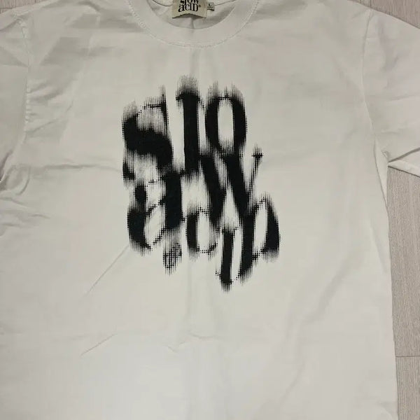 [BUNJANG] SLOW ACID White Short Sleeve T-Shirt / SLOW ACID 반팔 티셔츠 화이트
