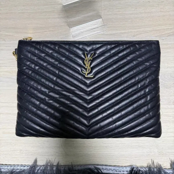[BUNJANG] Yves Saint Laurent Matelassé Clutch / 입생로랑 마틀라세클러치