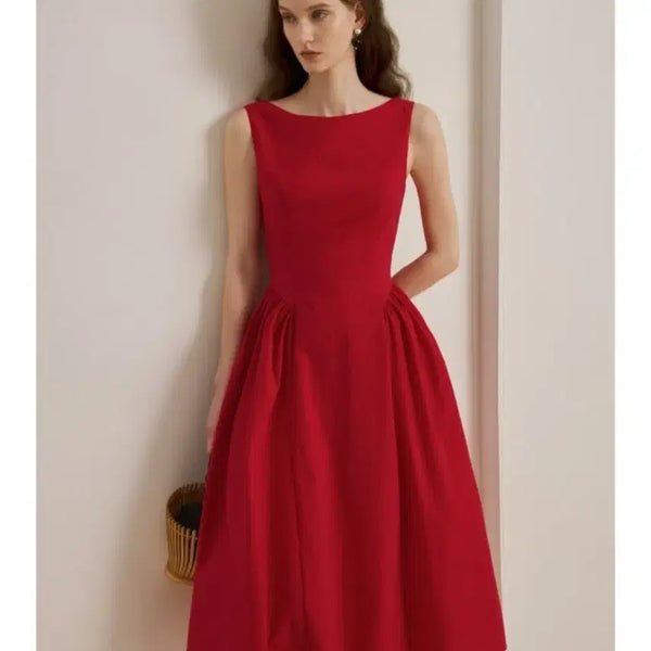 [BUNJANG] YYIM Red Mini Dress S / 와이와이아이엠   레드원피스s