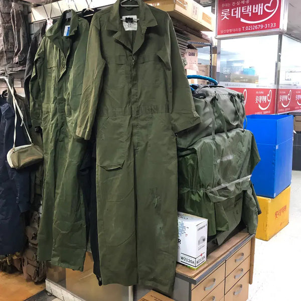 [BUNJANG] US Military Surplus Original Utility Coveralls Jumpsuit (40R) / 미군정비복9.[오리지널 미군 불하품] 유틸리티 커버롤 점프수트 (40R)7
