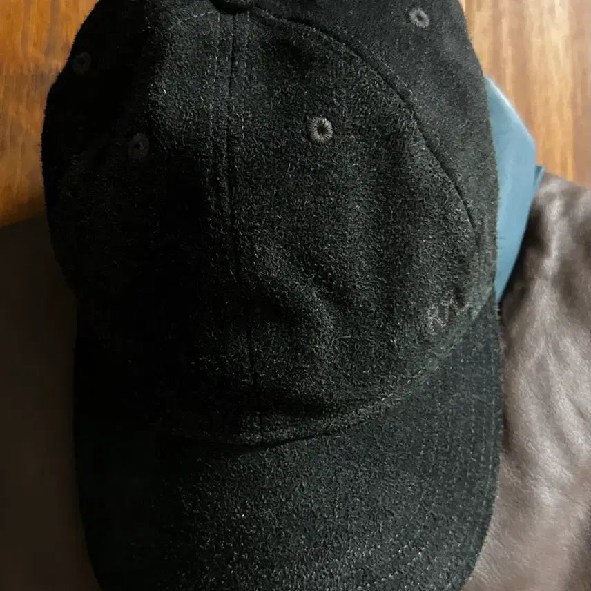 [BUNJANG] RRL Suede Baseball Cap Black / RRL 스웨이드 볼캡 블랙