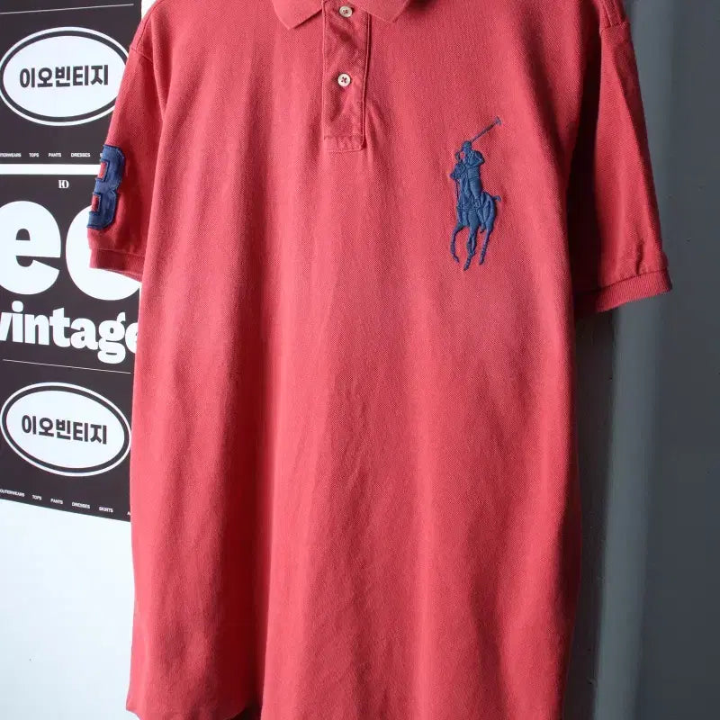 [BUNJANG] Polo Ralph Lauren XL-2XL Short Sleeve Polo Shirt / (XL-2XL) 폴로 랄프로렌 반팔 카라 티셔츠 빅사이즈-H36840