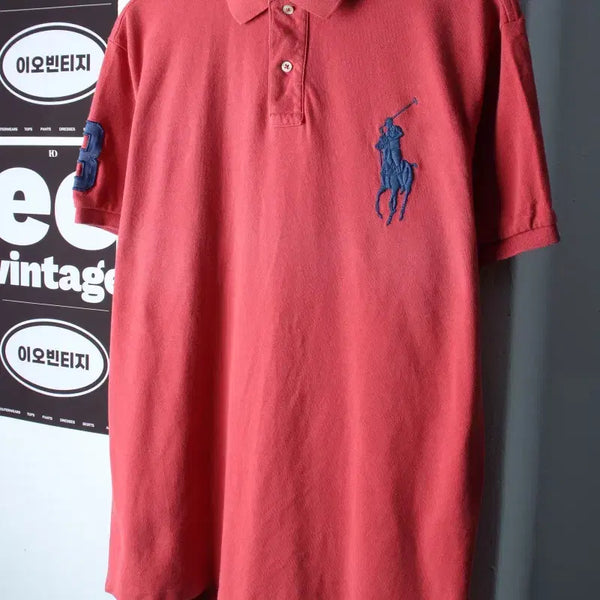 [BUNJANG] Polo Ralph Lauren XL-2XL Short Sleeve Polo Shirt / (XL-2XL) 폴로 랄프로렌 반팔 카라 티셔츠 빅사이즈-H36840