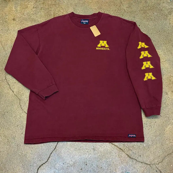[BUNJANG] 90s Vintage JanSport Long Sleeve T-Shirt - XL / 90s Made in USA 미국빈티지 잔스포츠 긴팔티 롱슬리브