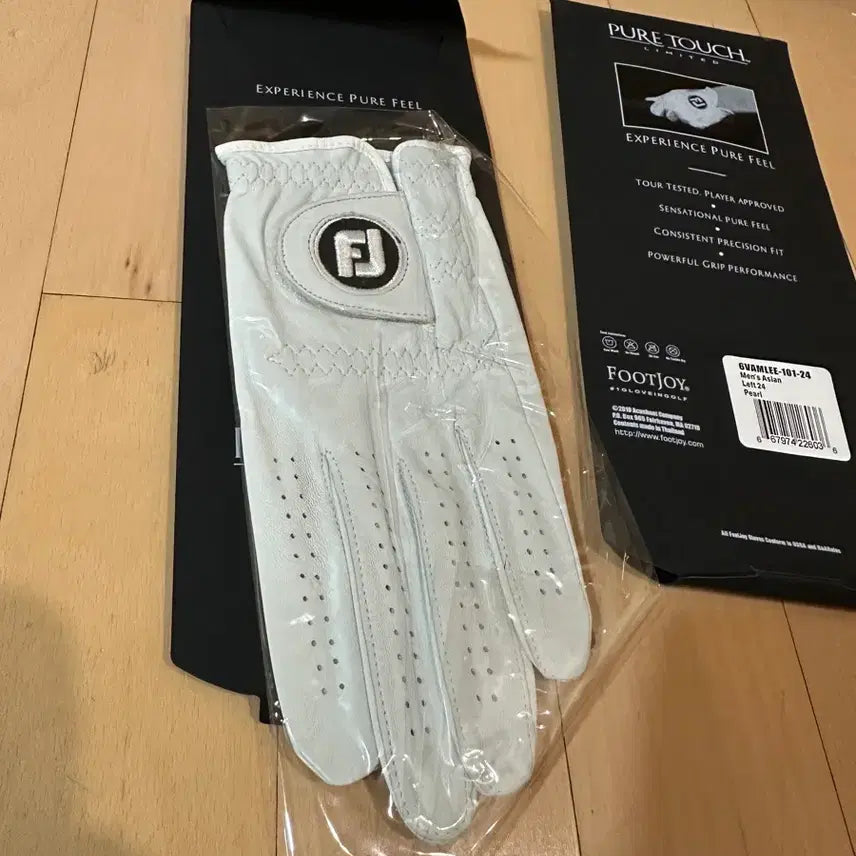 [BUNJANG] Footjoy Pure Touch Golf Gloves White Size 23, 24 / 풋조이 퓨어터치 골프장갑 화이트 23,24호