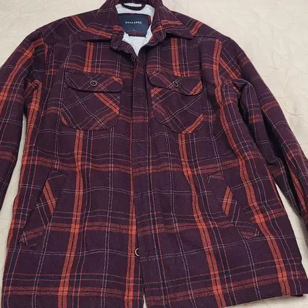 [BUNJANG] BUCKAROO Men's Checkered Shirt Jacket L/XL / 버카루BUCKAROO 체크 셔츠 자켓 남성용